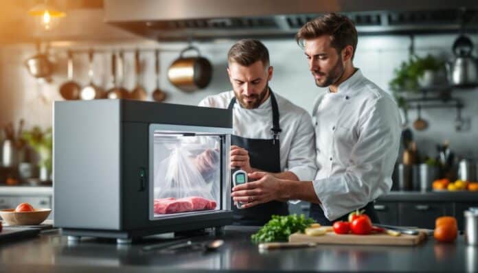 découvrez les avantages et défis de la cuisson basse température pour les professionnels de la gastronomie. cette technique innovante permet d'améliorer la tendreté et les saveurs tout en préservant les nutriments. apprenez à maîtriser cette méthode pour rehausser vos plats avec précision.