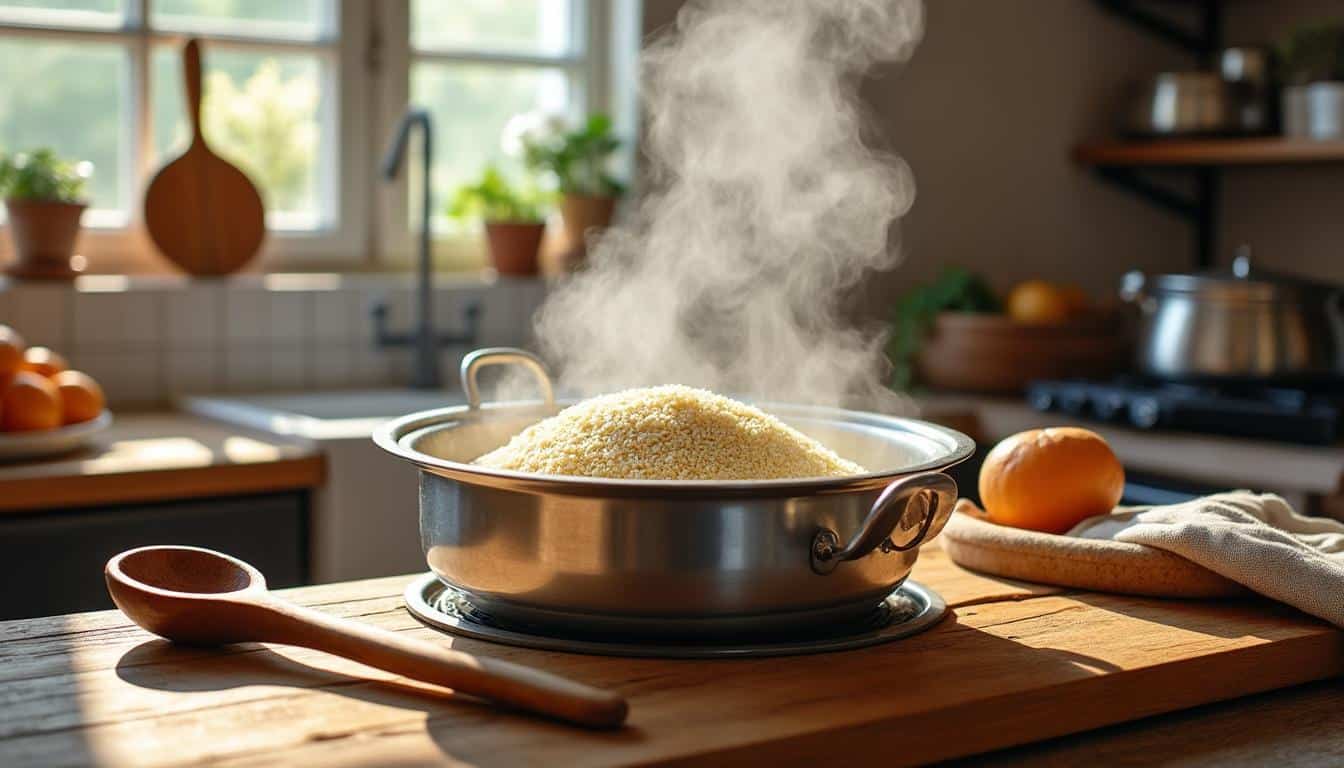 découvrez notre recette professionnelle de couscous maison, accompagnée d'astuces et de variations pour réaliser un plat inoubliable. éveillez vos papilles avec des ingrédients authentiques et des conseils d'expert pour réussir ce classique de la cuisine maghrébine.